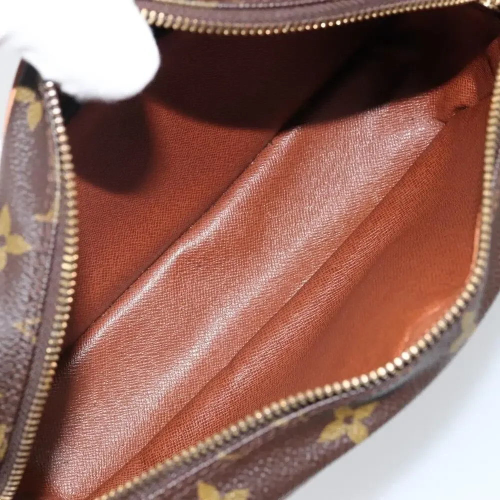Louis Vuitton Monogram Compiegne 23 Clutch Bag Brown